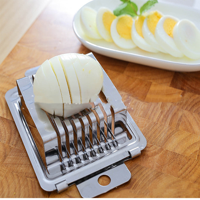 Stainless Steel Multi-purpose Egg Cutter Kitchen Gadget