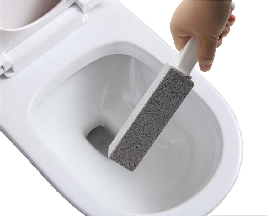 Portable Pumice Stone Water Toilet Bowl Cleaner Brush Wand Tile Sinks