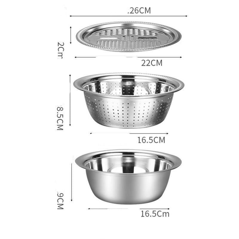 Multifunctional Stainless Steel Vegetable Chopper