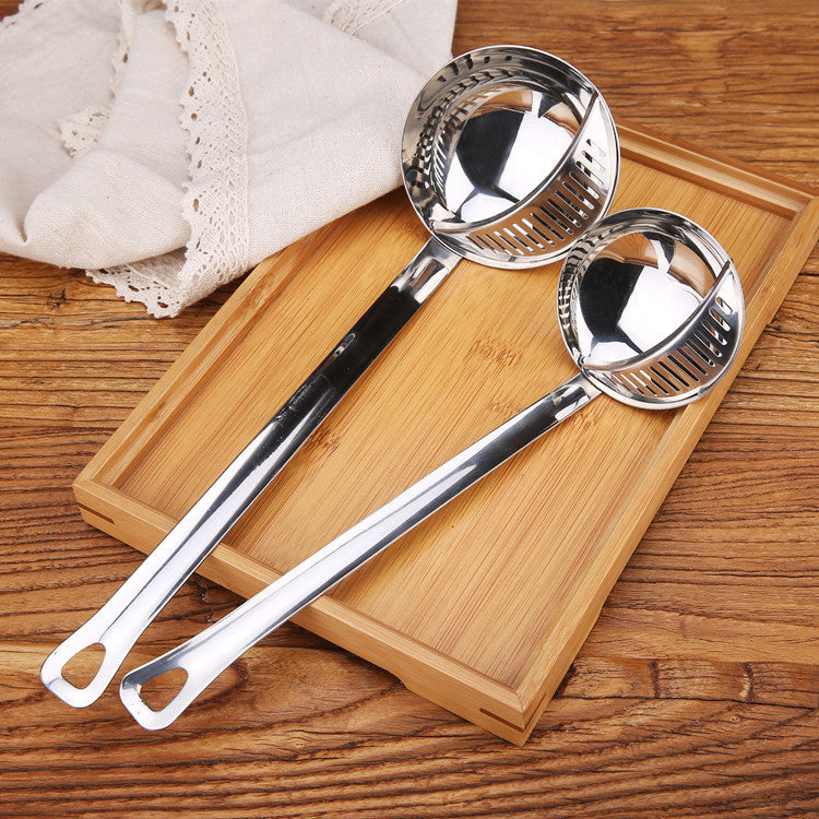 Kitchen colander stainless steel spoon