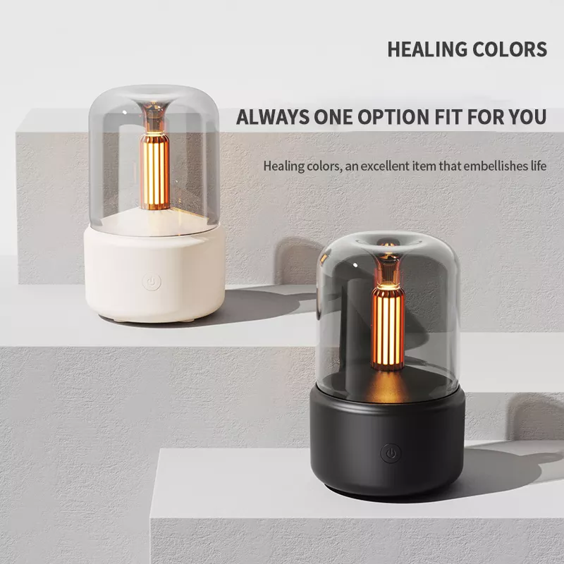 Candle Lamp Aroma Diffuser Air Humidifier Electric Diffusor