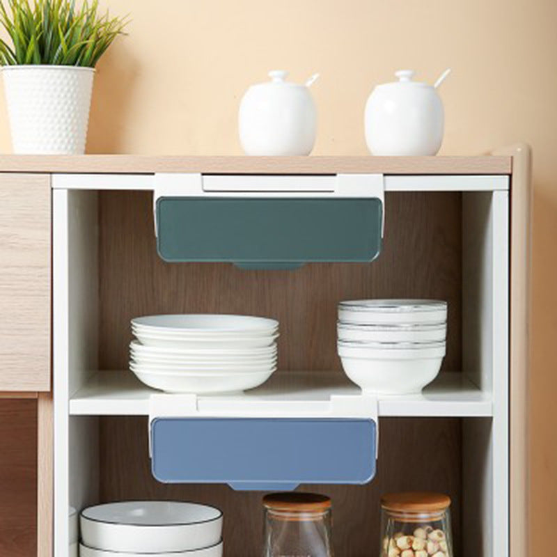 Kitchen Cabinet Divider Shelf Drawer Organizer Utensil Holder
