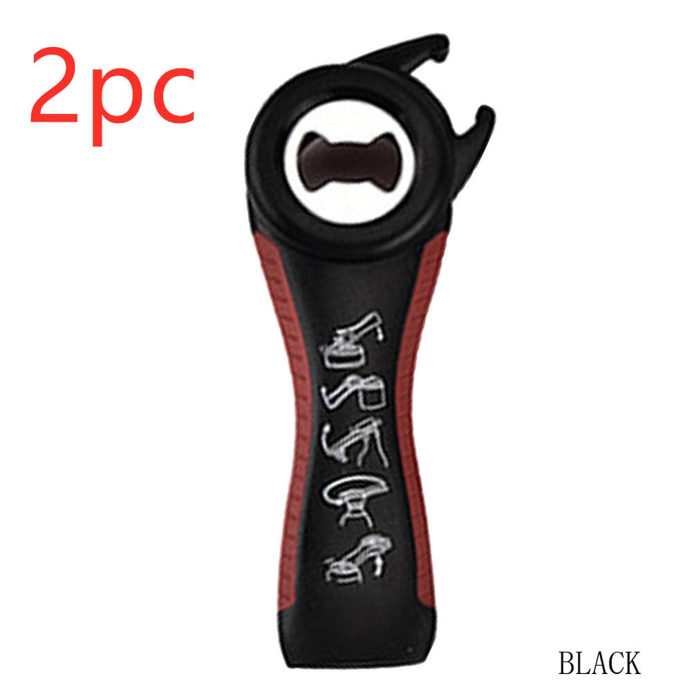 5 in 1 Creative Multifunction Stainless Steel Can Opener Beer Bottle Opener