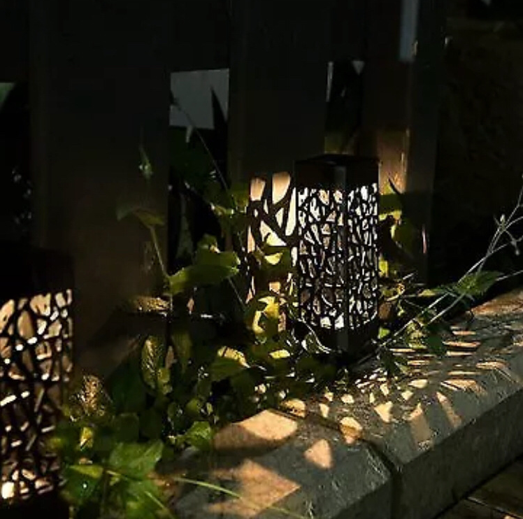 Solar Garden Pathway Lights Lawn Lamp For Garden Lantern Decoration