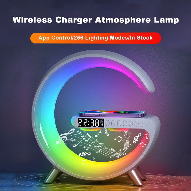 New Intelligent LED Lamp Bluetooth Speaker Atmosphere Lamp