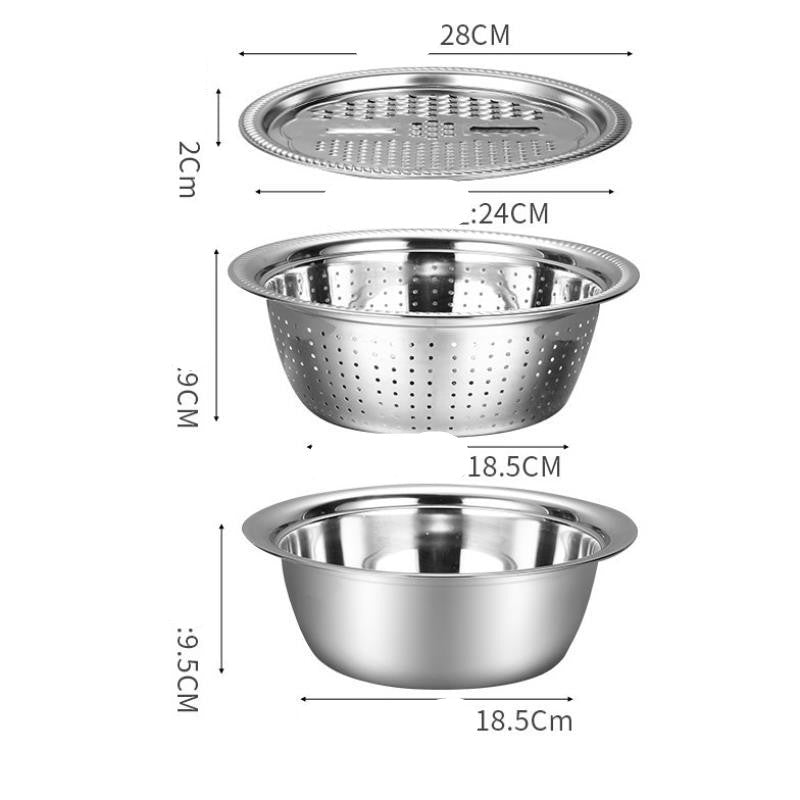 Multifunctional Stainless Steel Vegetable Chopper