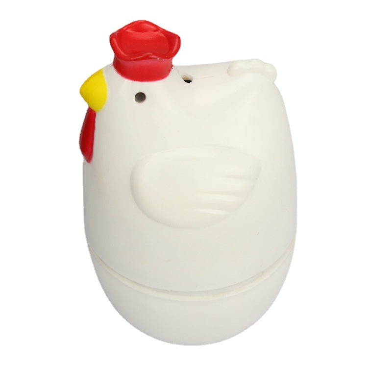PP Chicken Shaped Egg Boiler Steamer Microwave Egg Boiler