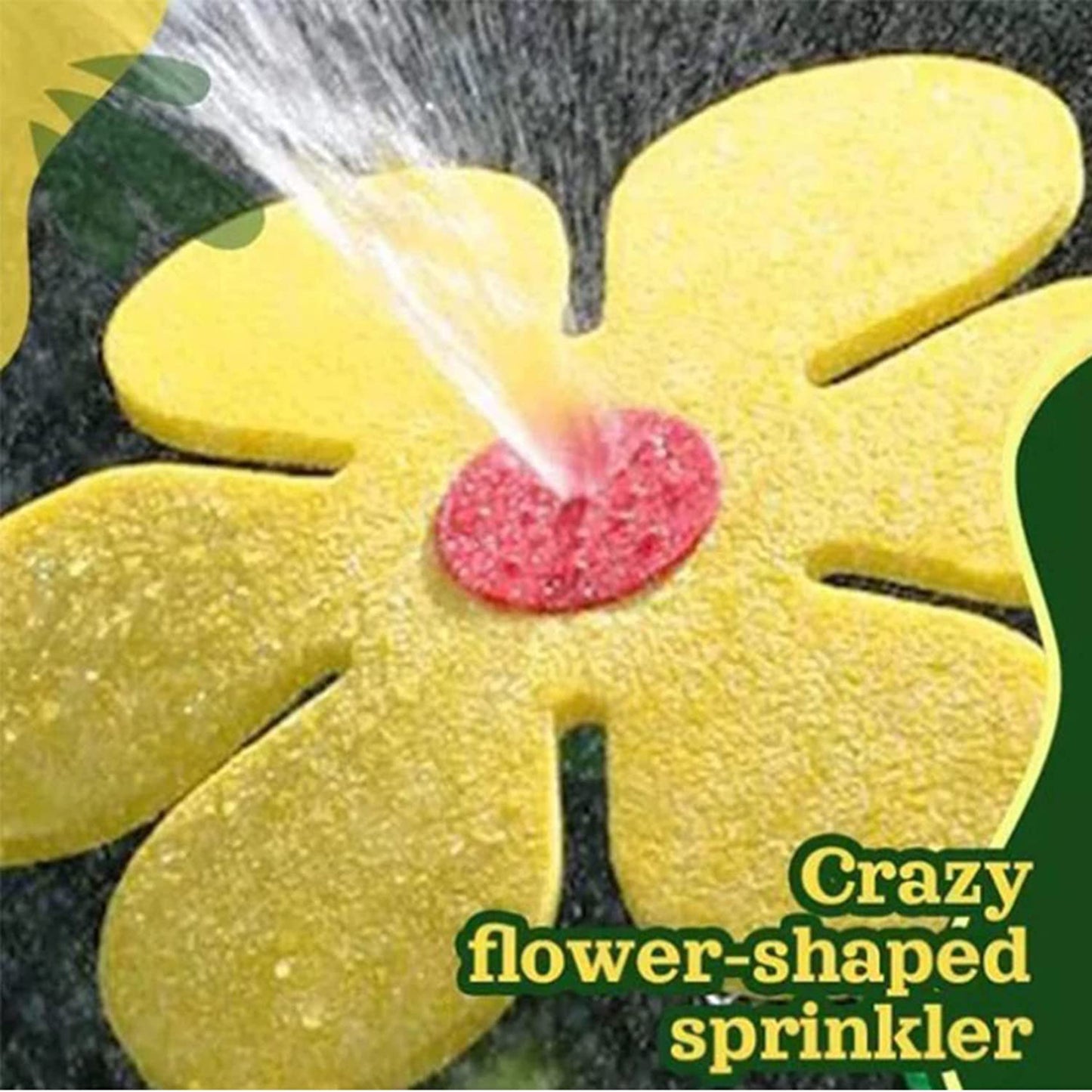 Garden Sprinkler Plastic Sprinkler Sunflower Sprinkler Garden Work Tool