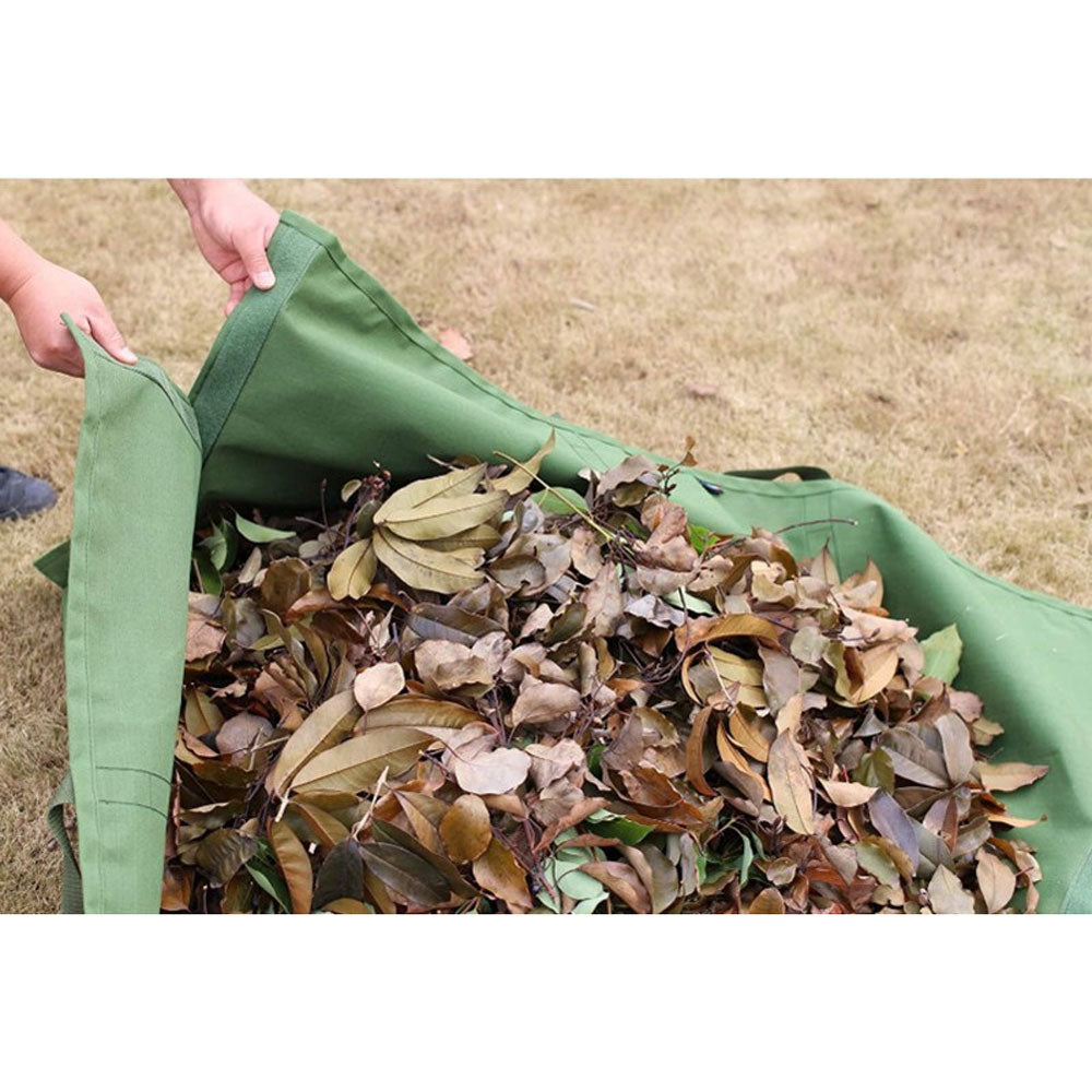 Garden Leaf Storage Outdoor Lawn Yard Waste Tarpaulin Container
