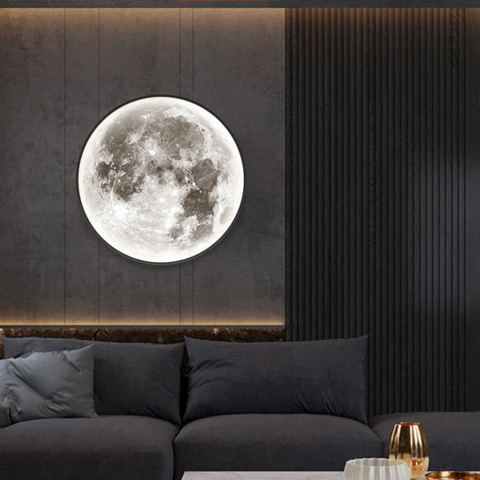 Moon LED Wall Light For Bedroom Kid's Room Foyer Living Room