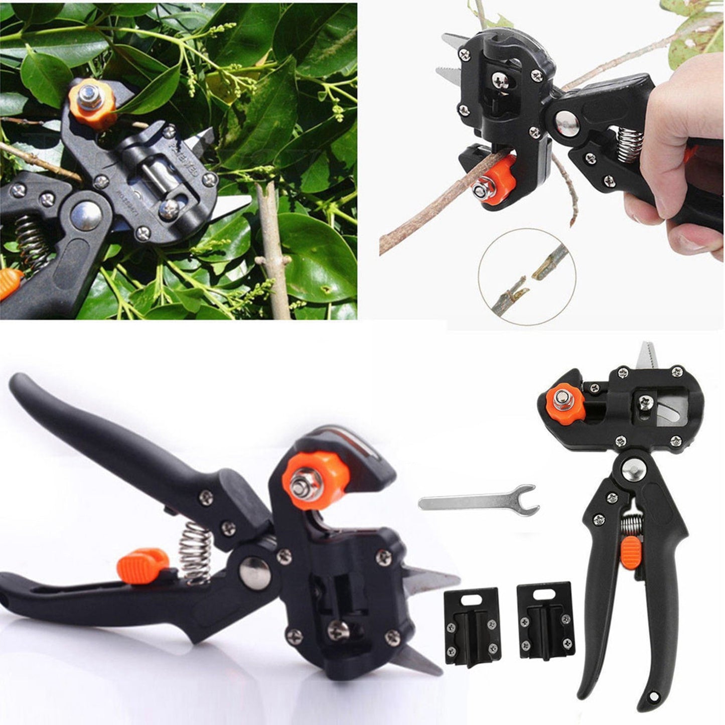 Garden Nursery Fruit Tree Pruning Shears Scissor Grafting Cutting Tools Sets