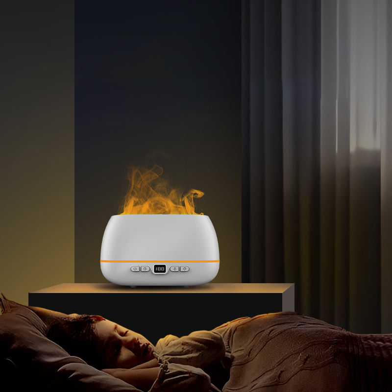 3D Flame Humidifier 200ml USB Flame Aroma Diffuser