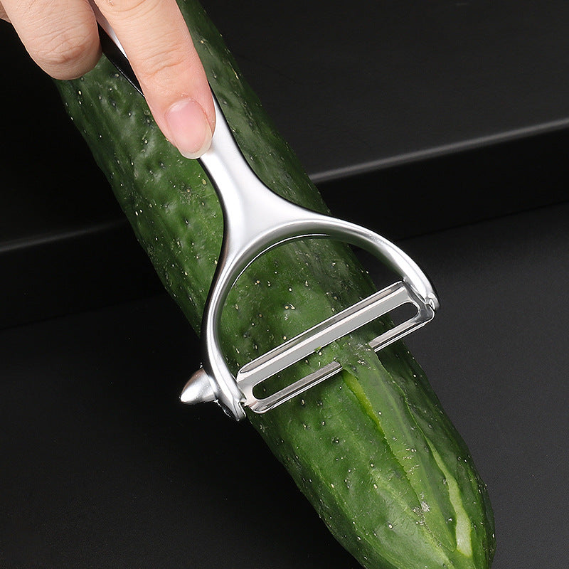 Household Kitchen Zinc Alloy Two-in-one Peeler