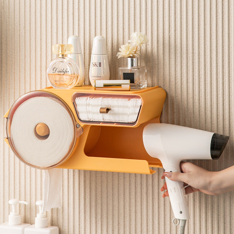 Household Non-punch Bathroom Hair Dryer Rack Rack