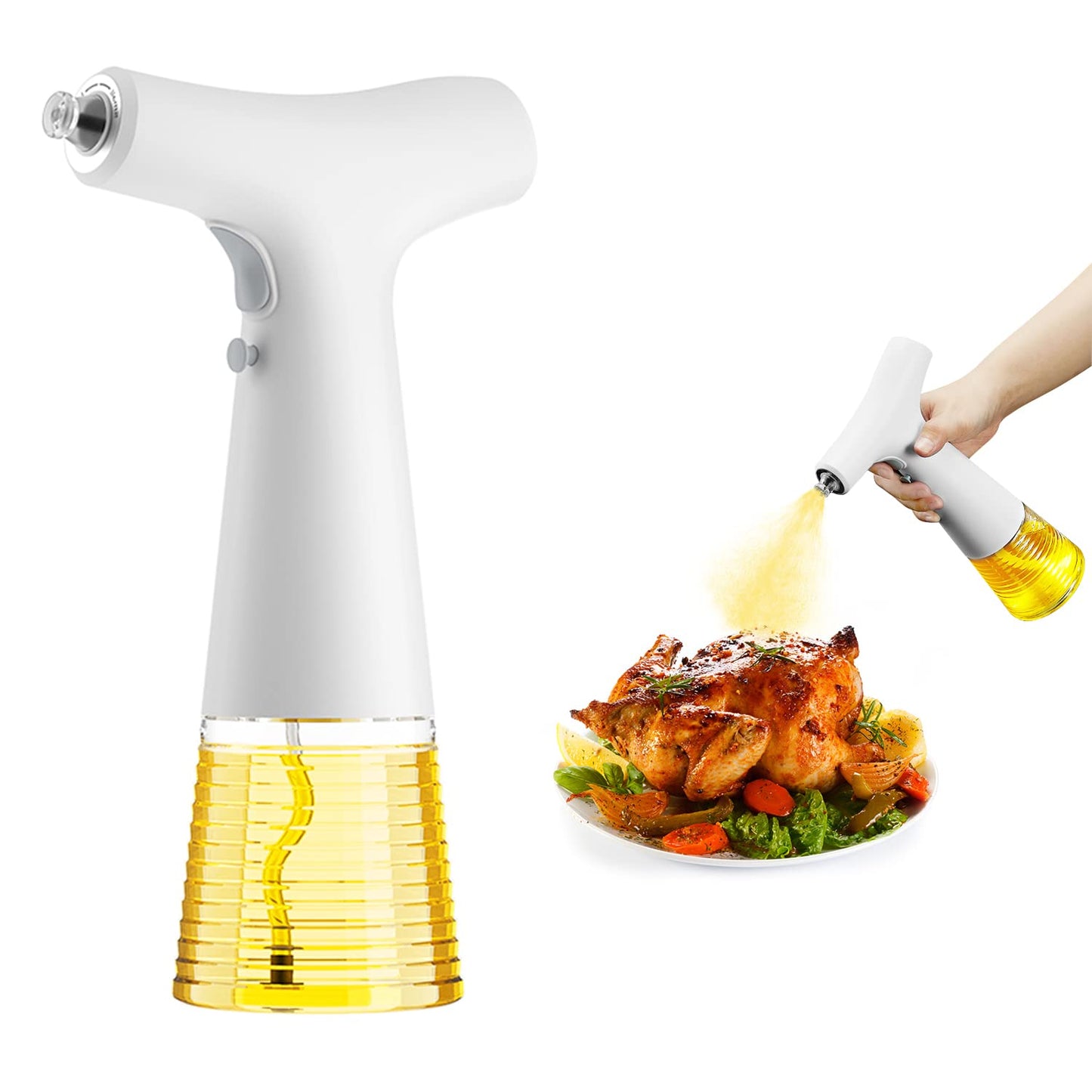 Electric Spray Oil Bottle Kitchen Oil Atomization Watering Can