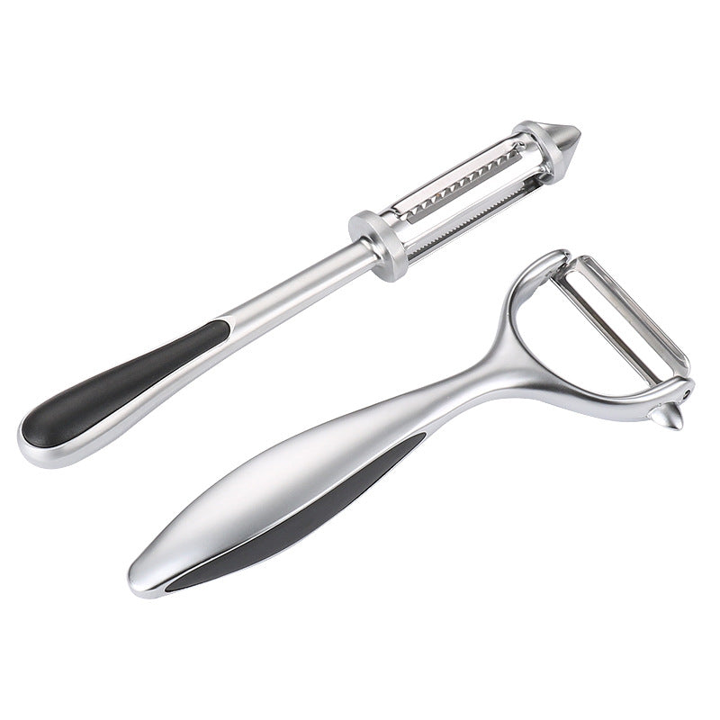 Household Kitchen Zinc Alloy Two-in-one Peeler