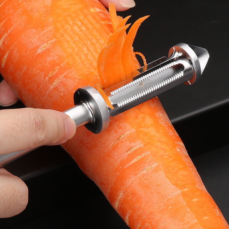 Household Kitchen Zinc Alloy Two-in-one Peeler