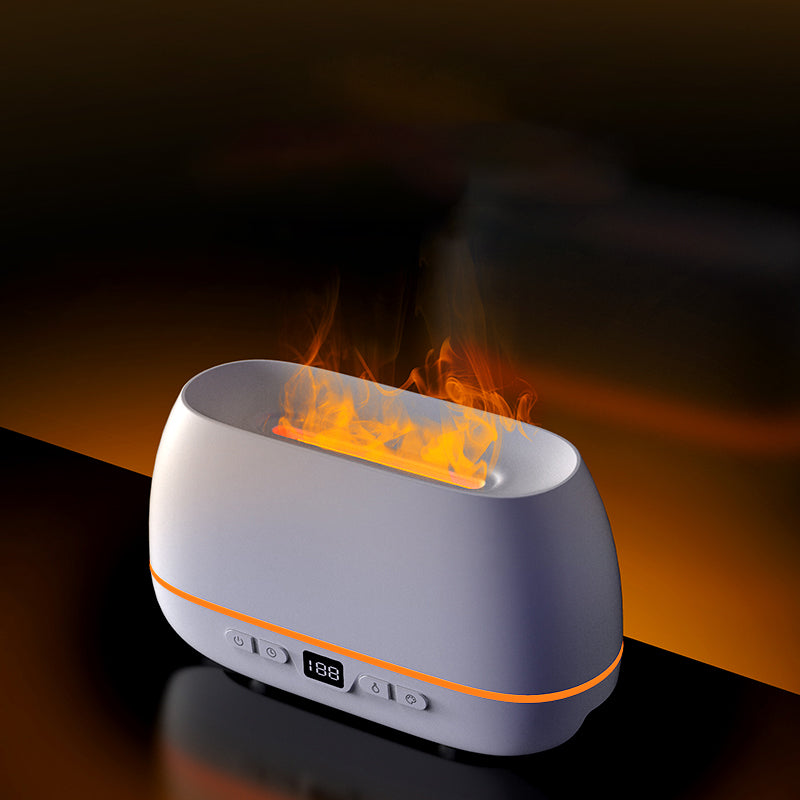 3D Flame Humidifier 200ml USB Flame Aroma Diffuser