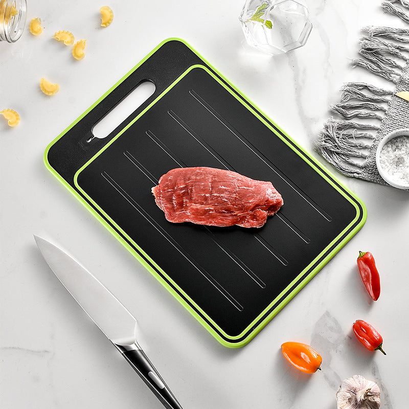 Double-side Cutting Board Defrosting With Knife Sharpener