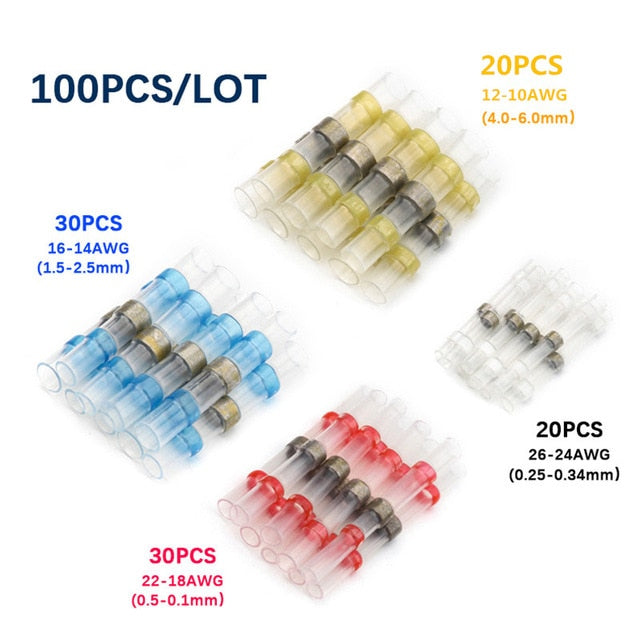 Solder Seal Wire Connectors - Heat Shrink Solder