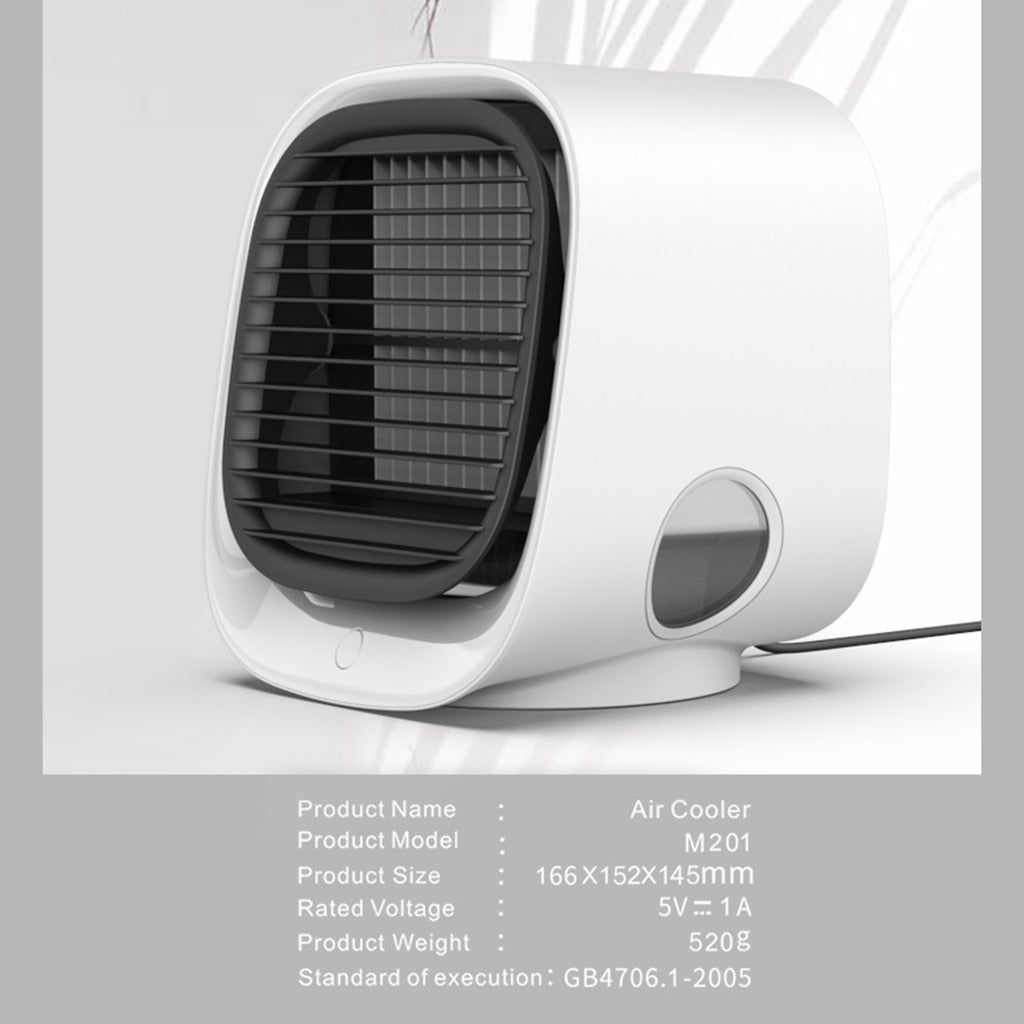 Cooler Fan Mini Desktop Air Conditioner