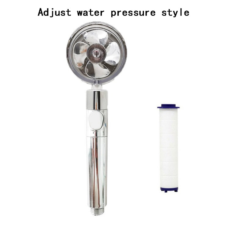 Rotated High-Pressure Handheld Shower Head