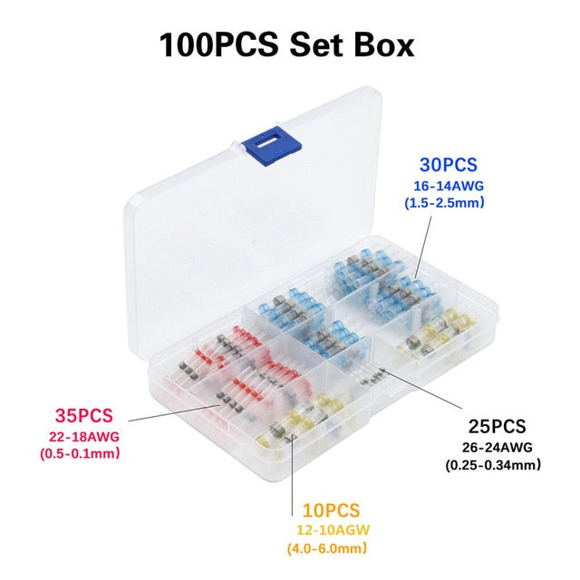 Solder Seal Wire Connectors - Heat Shrink Solder