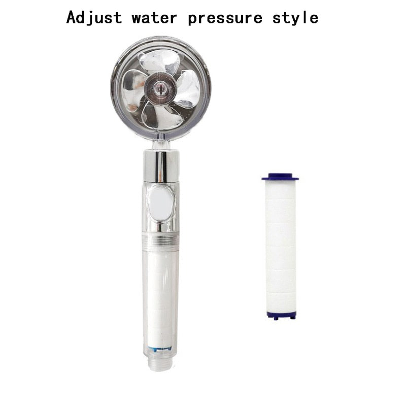 Rotated High-Pressure Handheld Shower Head