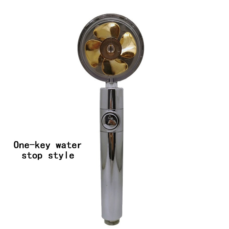 Rotated High-Pressure Handheld Shower Head