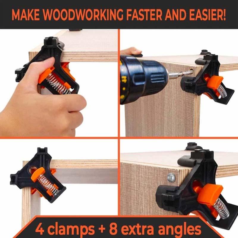 Degrees Corner Clamp Wood Angle