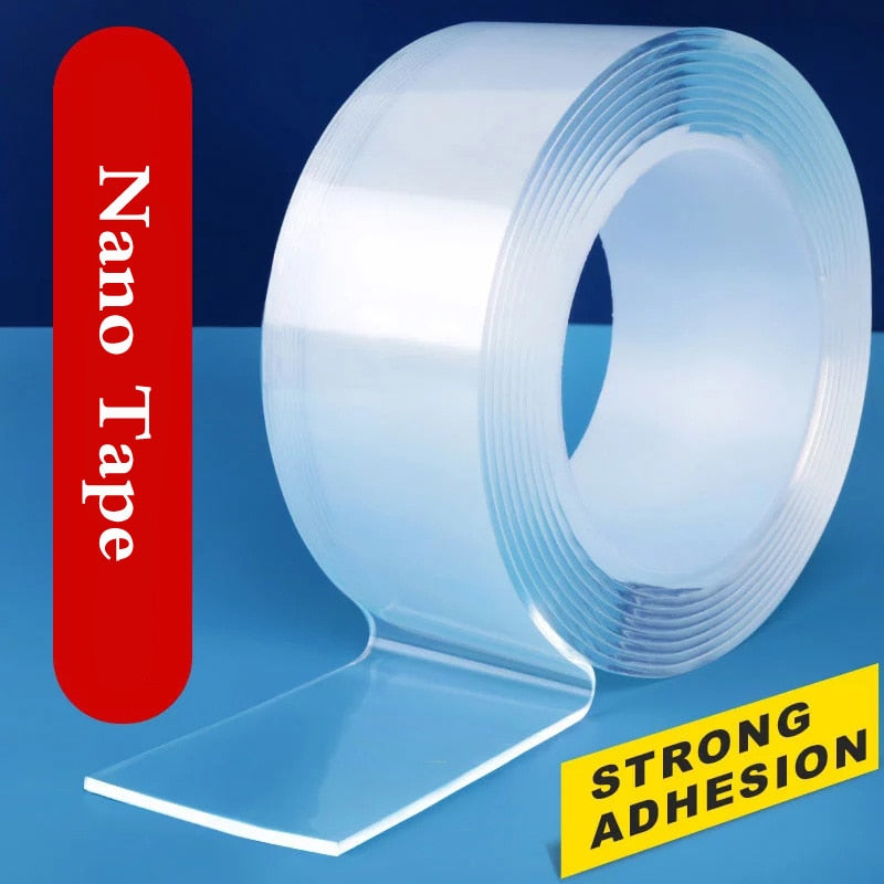 Transparent Double Sided Tape Nano Self-Adhesive