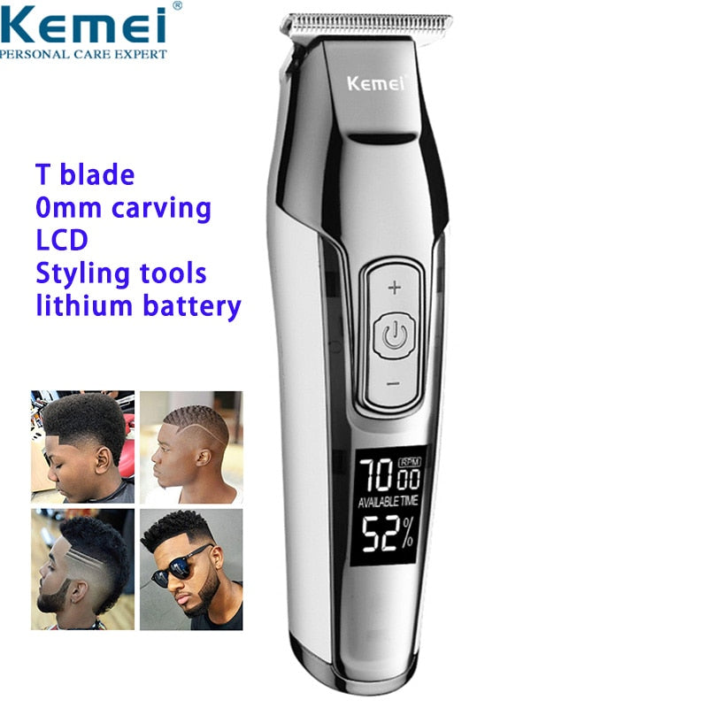 Professional Hair Clipper LCD Display