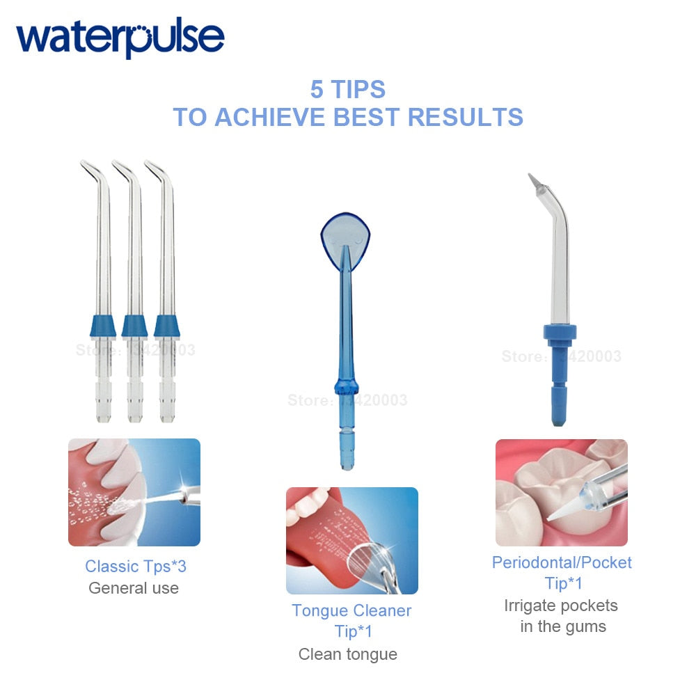 5pieces Tips Dental Water Flosser