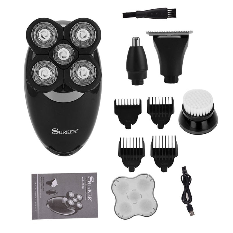 5 in 1 Rechargeable Electric Shaver