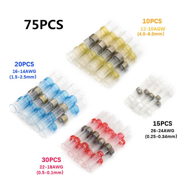 Solder Seal Wire Connectors - Heat Shrink Solder