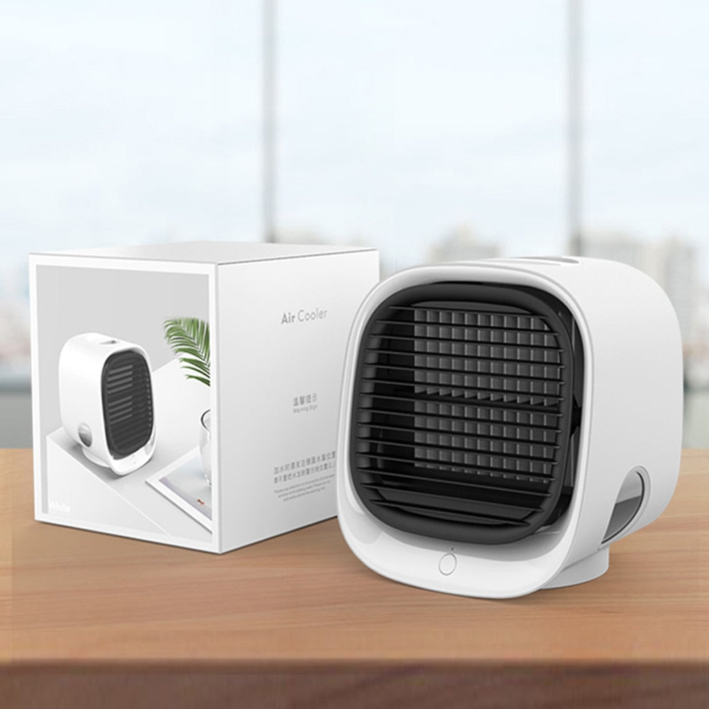 Cooler Fan Mini Desktop Air Conditioner