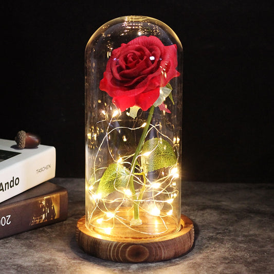 Galaxy Rose Artificial Flowers Beauty and the Beast