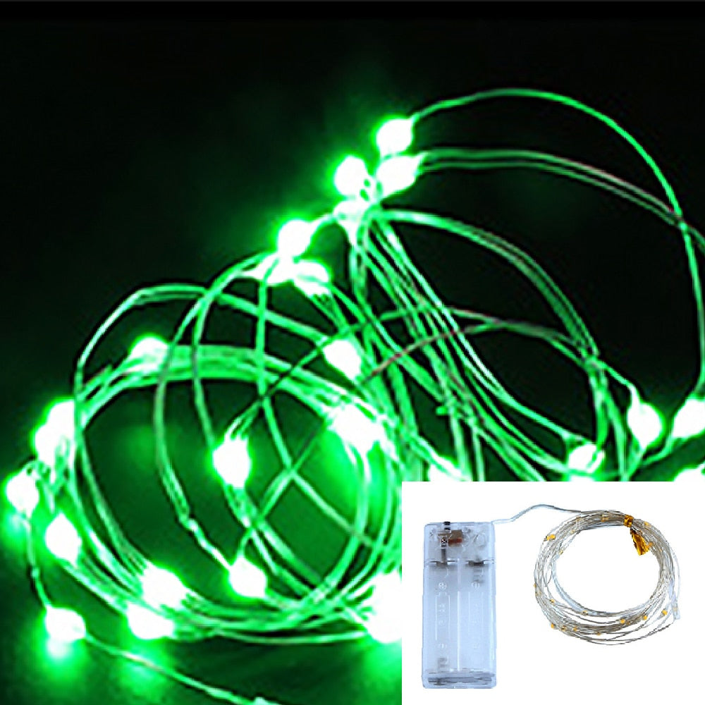 Led Fairy Lights Copper Wire String Lamp Garland