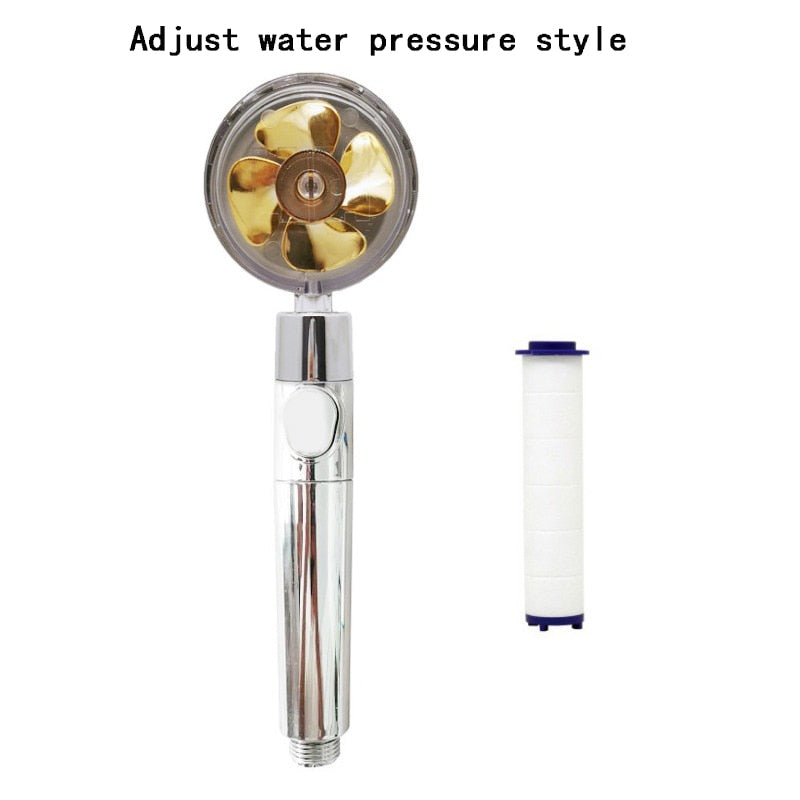 Rotated High-Pressure Handheld Shower Head