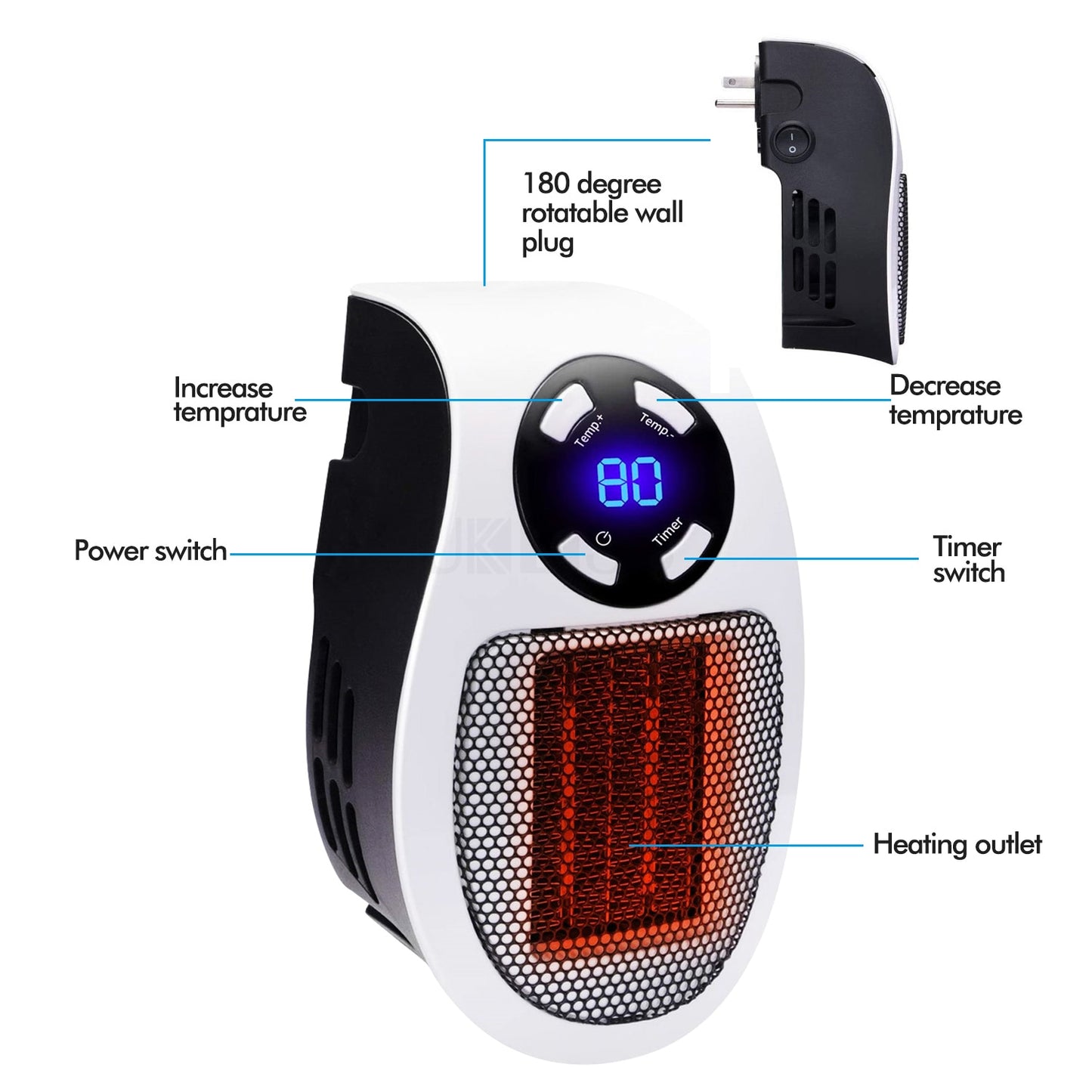 Portable Electric Heater