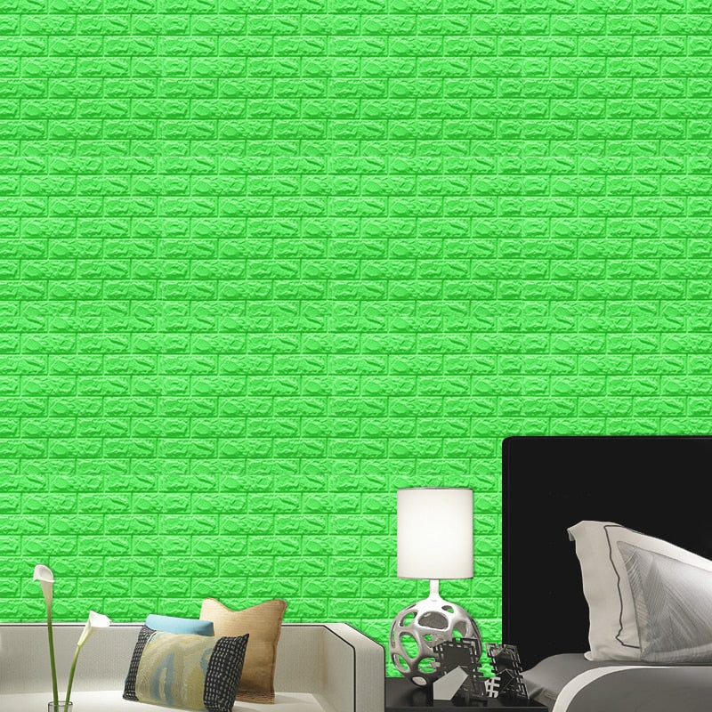 3D Wall Sticker Imitation Brick Self Adhesive Wallpaper
