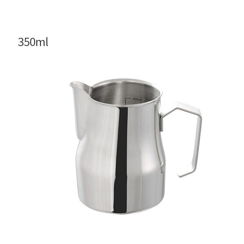Stainless Steel with scale Coffee Pitcher