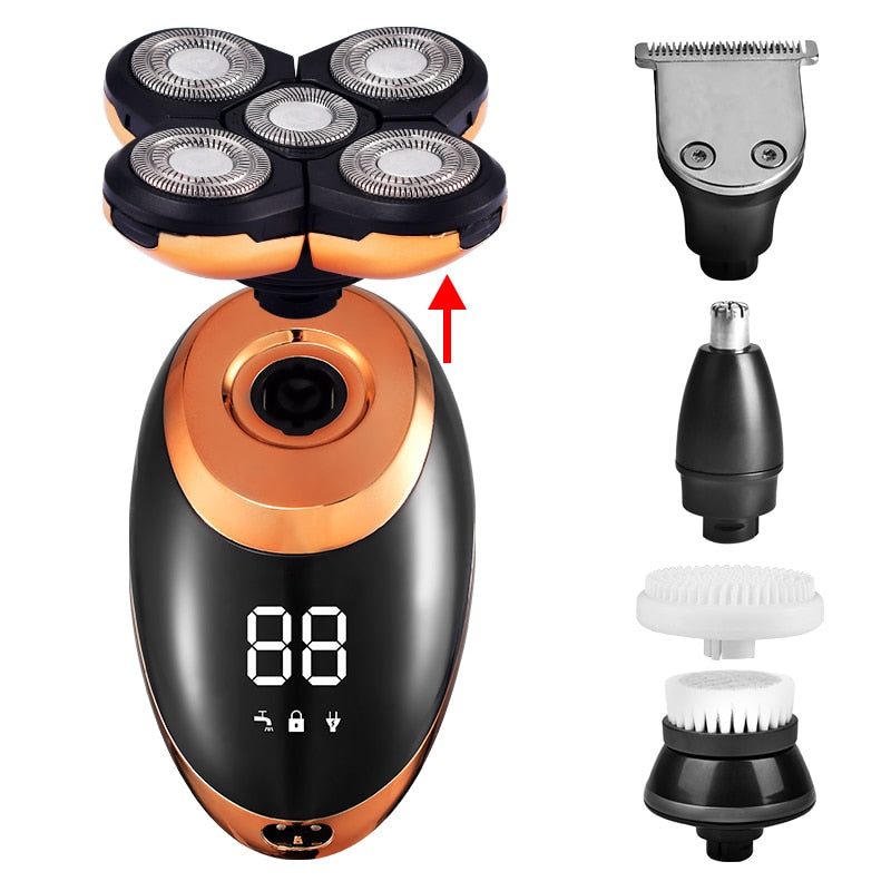 IPX7 Waterproof Electric Shaver Razor