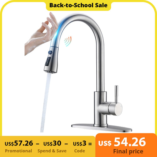 Smart Touch Kitchen Faucets Crane For Sensor