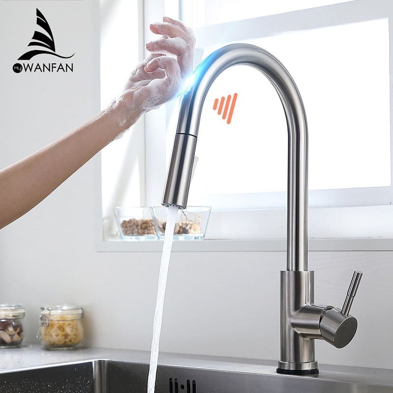 Smart Touch Kitchen Faucets Crane For Sensor