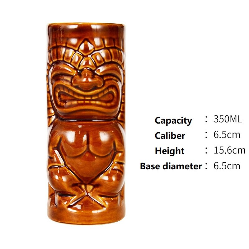 350ml-700ml Hawaii Tiki Mugs Cocktail Cup
