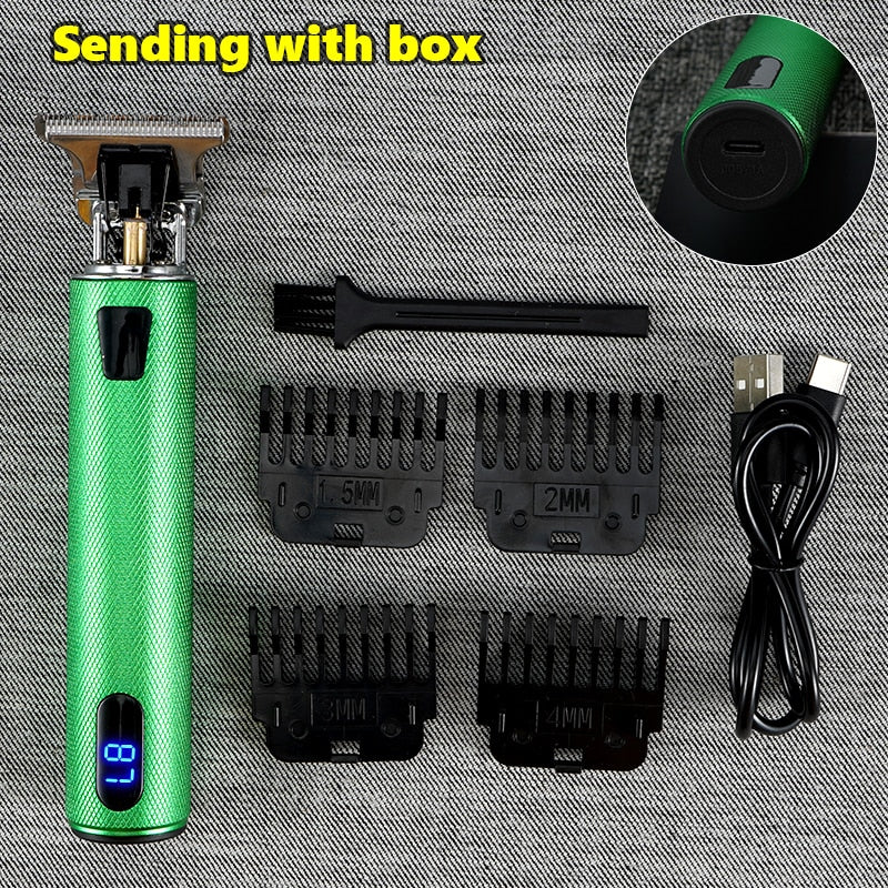 USB Electric Hair Clippers Rechargeable Shaver