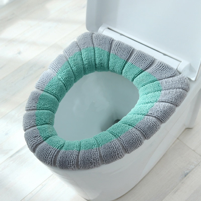 Universal Soft Warm Washable Toilet Seat Cover