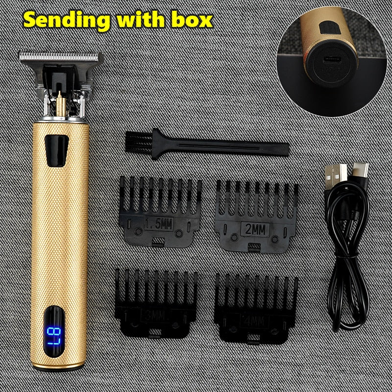 USB Electric Hair Clippers Rechargeable Shaver