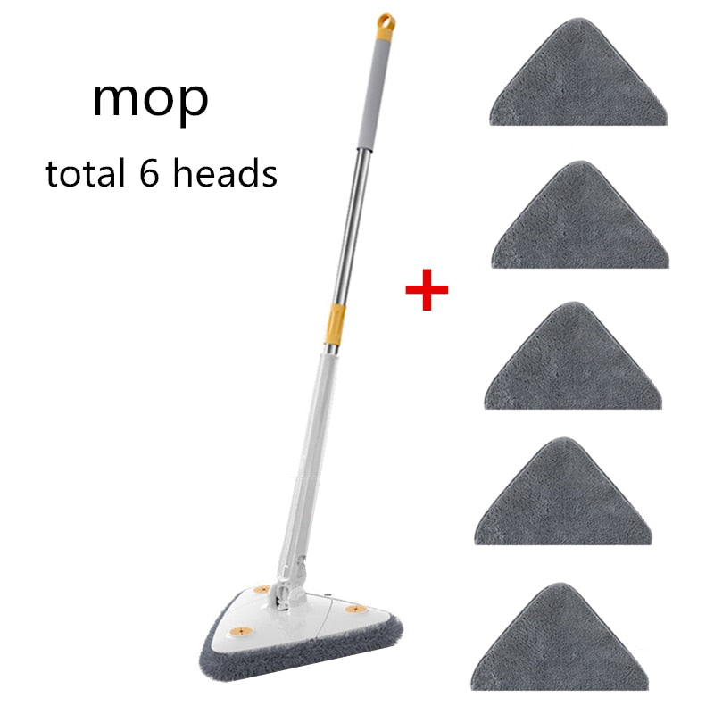 Self-wringing Triangle Extended Mop X Type